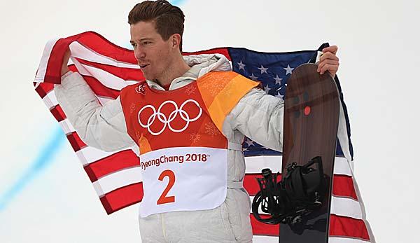 Olympia 2018: Snowboard: White is Olympic gold medallist in the halfpipe for the third time