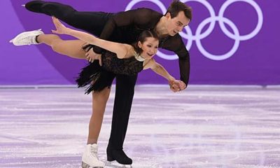 Olympia 2018: Figure Skating: debutants squat/blommaert in the free skating finale of the pair runners