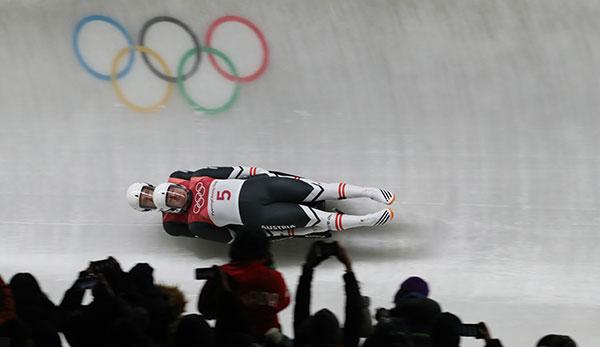 Olympia 2018: The next medal: Penz and Fischler tobogganing to silver