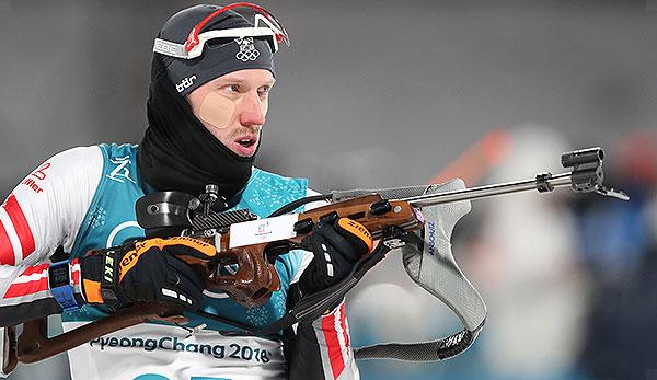 Olympics 2018: Biathlon: Dominik Landertinger wins bronze in the 20km-single