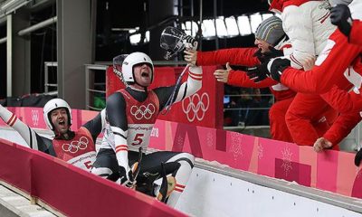 Olympic Games 2018: Austrian luge relay team wins bronze medal