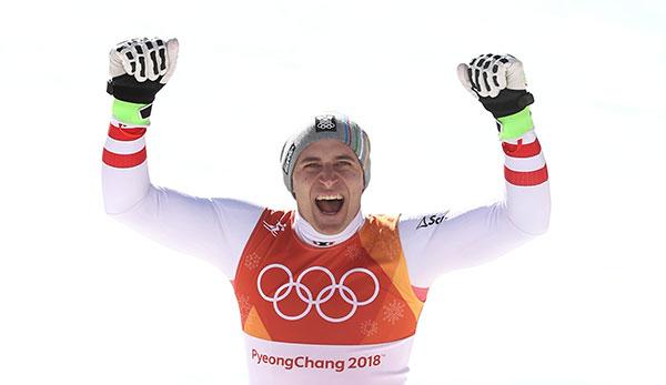 Olympia 2018: Gold medal in the Super-G: Mayer saves the speed gentleman's "backbone".