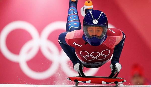 Olympia 2018: Skeleton: Lölling takes silver behind Yarnold