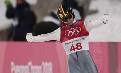 Olympia 2018: Wellinger takes silver from the big hill behind Stoch