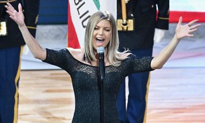 NBA: Fergie on anthem:"Didn't hit the right note".