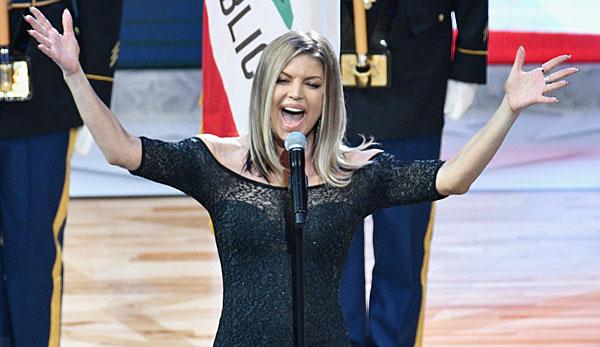 NBA: Fergie on anthem:"Didn't hit the right note".