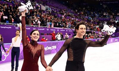 Olympia 2018: Virtue/Moir win gold in ice dance - Lorenz/Polizoakis at 16