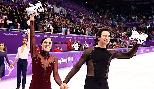 Olympia 2018: Virtue/Moir win gold in ice dance - Lorenz/Polizoakis at 16