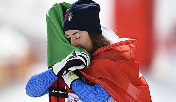 Olympic Games 2018: Goggia wins gold in the downhill, Vonn third place