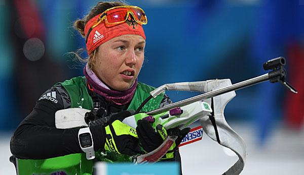 Olympia 2018: Biathlon: Dahlmeier leads women's relay team