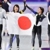 Olympic Games 2018: Speed skating: Japanese women win team pursuit