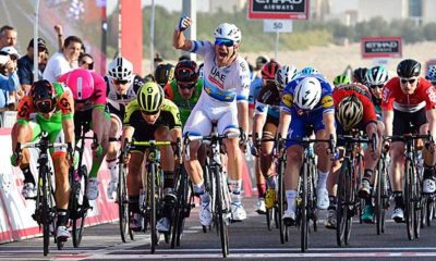 Cycling: Abu Dhabi: Kristoff wins, Cavendish falls, Germans without chance