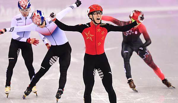 Olympics 2018: Short-tracker Wu wins sprint gold in world record time