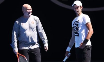 ATP: Andre Agassi on Novak Djokovic:"His intellect has surprised me the most".