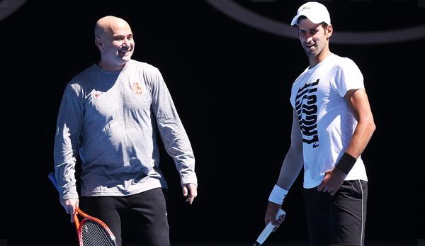 ATP: Andre Agassi on Novak Djokovic:"His intellect has surprised me the most".