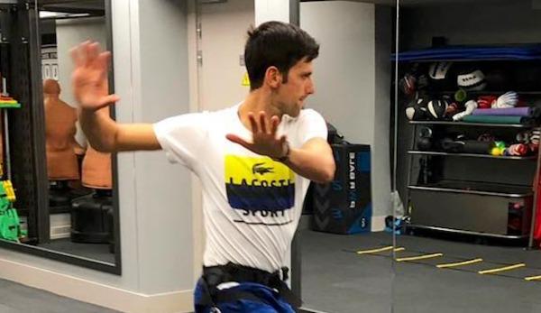 ATP: Greetings from the gym: Djokovic sends positive signals