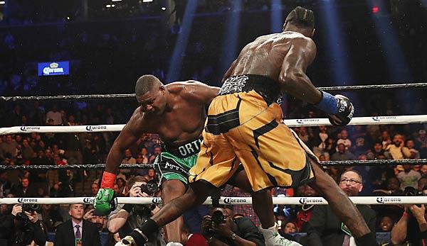 Boxing: Wilder with a brutal knockout against Ortiz:"The Evilest Man on Earth."