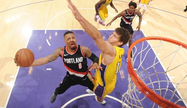 NBA: Lillard's three-way show rescues the blazers in L. A., Tony Parker prevents spurs-blamage.