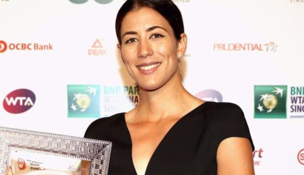 WTA: As an introduction to I. W.: Muguruza shines at the Oscars