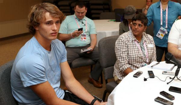 ATP: Alexander Zverev:"Always been on time for practice."