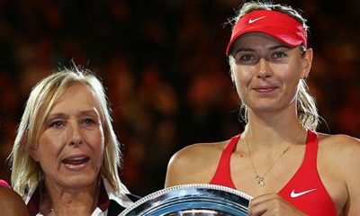 WTA: Martina Navratilova knows what Maria Sharapova (still) is missing