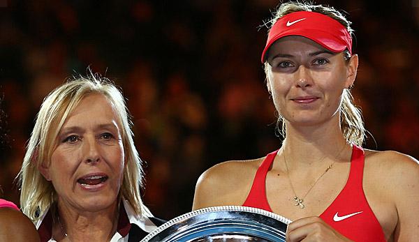 WTA: Martina Navratilova knows what Maria Sharapova (still) is missing