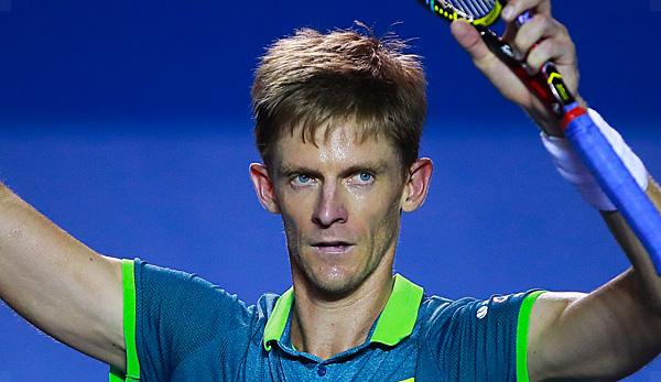 ATP: Kevin Anderson sees himself on a level with Roger Federer