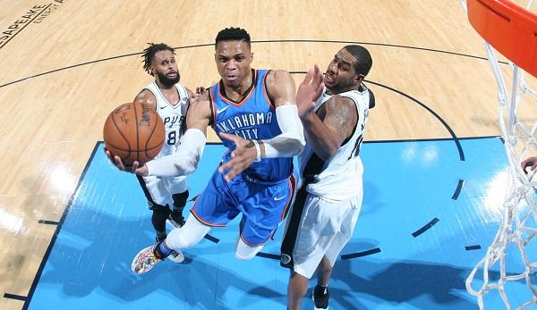 NBA: Thunder plunges Spurs further into crisis - Westbrook strong