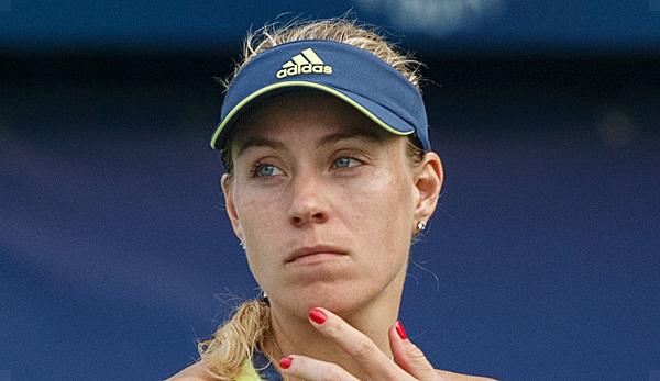 WTA: Hanging game for Kerber: Match postponed after set loss