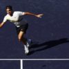 ATP: Indian Wells: Roger Federer after defeating Filip Krajinovic in the last sixteen