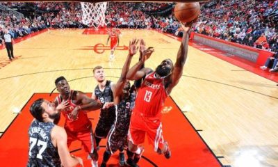 NBA: Harden shoots the Spurs to 10th place