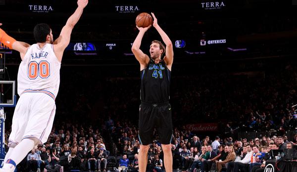 NBA: Mavs beat Knicks and Dirk delivers statement