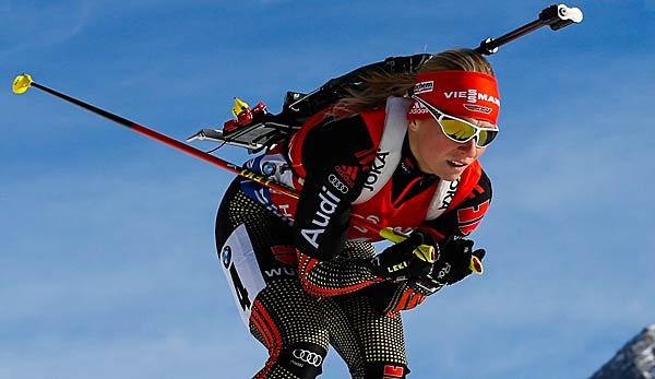 Biathlon: Dahlmeier clearly misses Top 20 - Hildebrand as the sixth best German rider