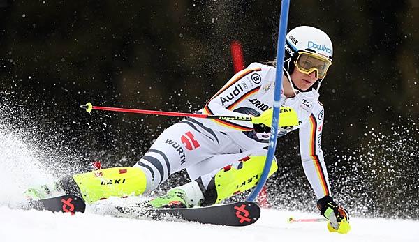 Alpine skiing: German quartet takes third place in Are team competition