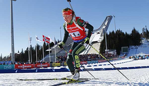 Biathlon: Dahlmeier and Hildebrand award victory in pursuit at the shooting range