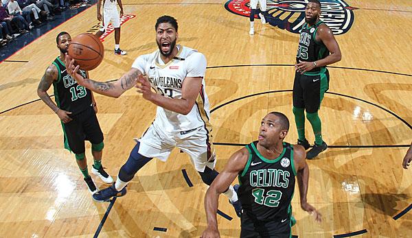 NBA: Davis too strong for bagged Celtics