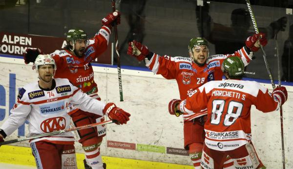 EBEL: Bozen turns KAC off, Black Wings are in the semi-finals