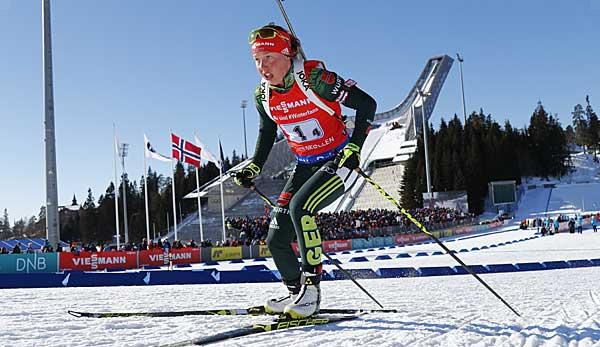 Biathlon: Dahlmeier wins Domracheva Sixth - Kuzmina wins small crystal ball