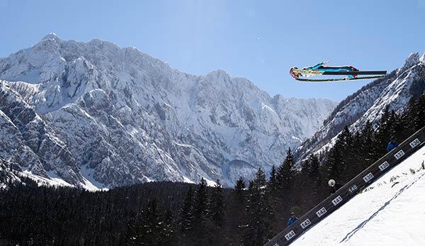 Ski Jumping: Stefan Kraft on the podium at the first ski jump in Planica