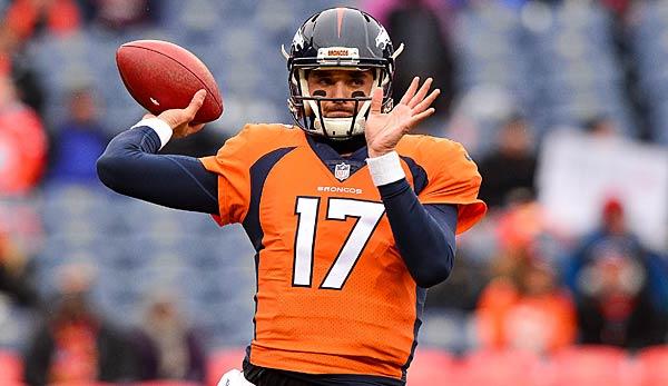 NFL: Brock Osweiler signs with the Miami Dolphins