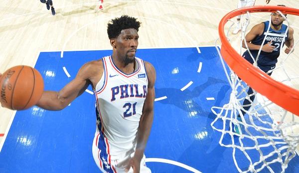 NBA: Sixers roll over weak Timberwolves - Embiid outstanding