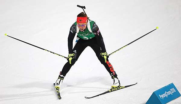 Biathlon: Dahlmeier loses battle for mass start classification