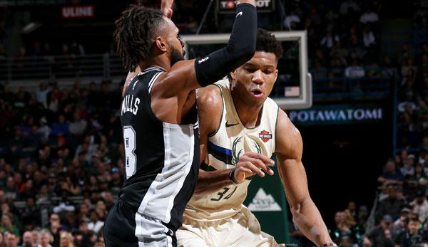 NBA: Giannis back - Bucks beat Spurs