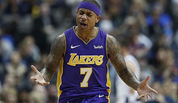 NBA: Thomas not on the Lakers team because of his hip