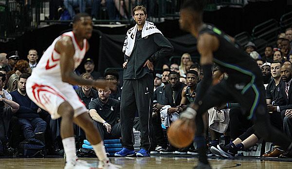 NBA: tendinitis in the knee: "endurance runner" Nowitzki struck