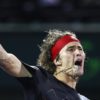 ATP: Alexander Zverev rules capricious Kyrgios in Miami