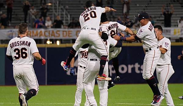 MLB: Twins win 16 inning thriller against Indians in Puerto Rico