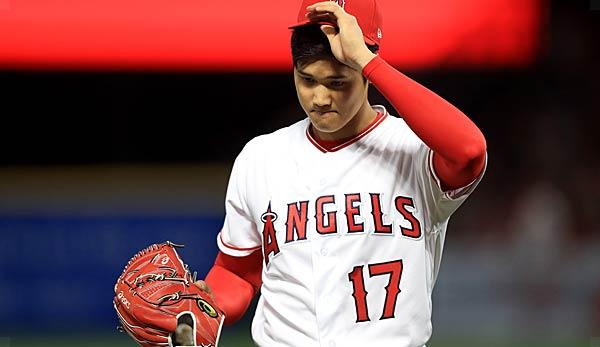 MLB: Angels: Ohtani takes first defeat against Boston Red Sox