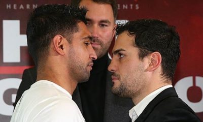 Boxing: Amir Khan against Phil Lo Greco on live stream
