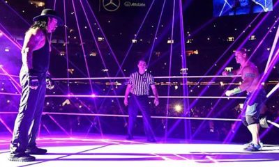 WWE: WrestleMania 34: The Undertaker makes short work of John Cena